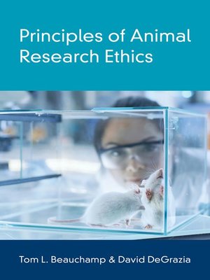 cover image of Principles of Animal Research Ethics
